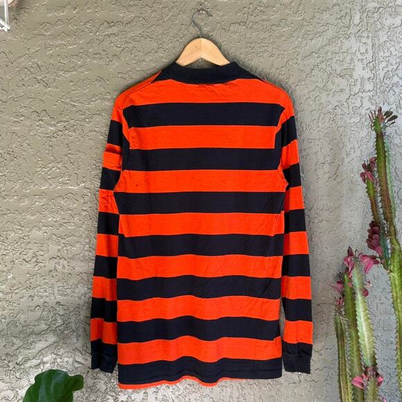 Vintage Daytona 1998 Biker Bars Men's L Striped Tee - Picture 3 of 7